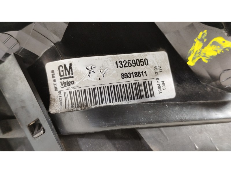 Recambio de piloto trasero izquierdo para opel corsa d cmon referencia OEM IAM 13269050 89318811 