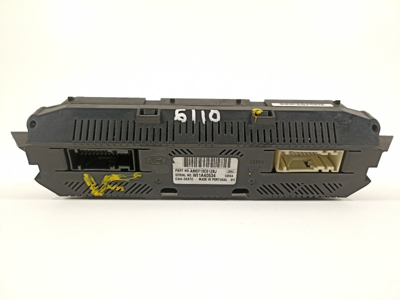 Recambio de mando climatizador para ford c-max titanium referencia OEM IAM AM5T18C612BJ  