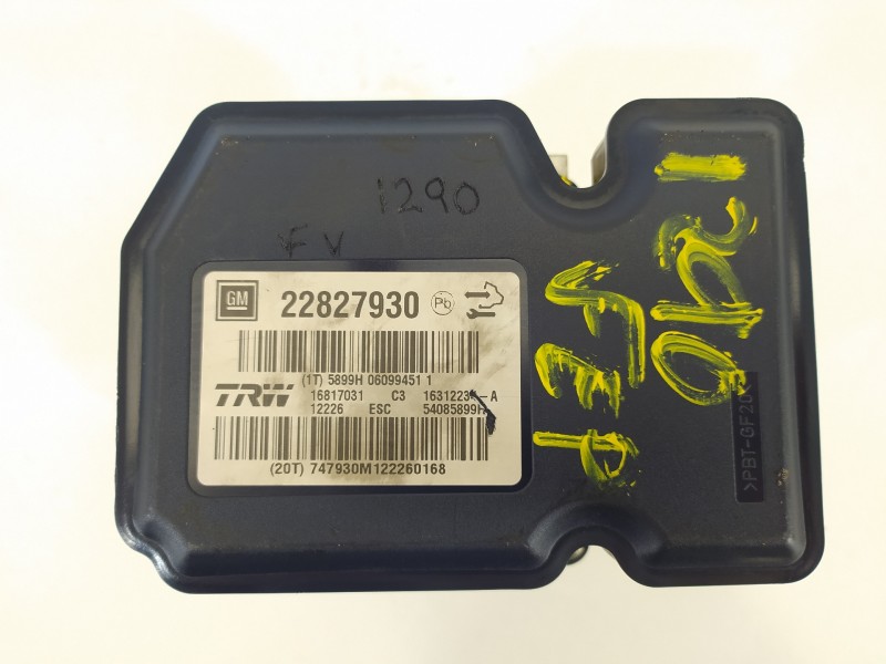 Recambio de abs para opel insignia sports tourer sportive 4x4 referencia OEM IAM 22827930 16817031 