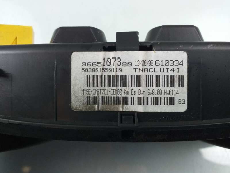 Recambio de cuadro instrumentos para peugeot 308 sport referencia OEM IAM 9665107380  