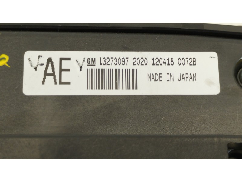 Recambio de mando climatizador para opel insignia sports tourer sportive 4x4 referencia OEM IAM 13273097  