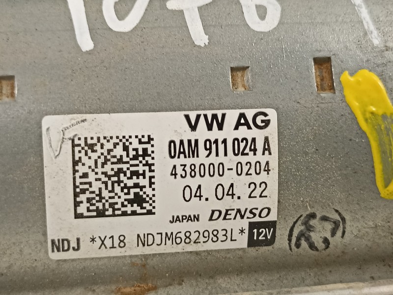 Recambio de motor arranque para seat arona xperience referencia OEM IAM 0AM911024A  