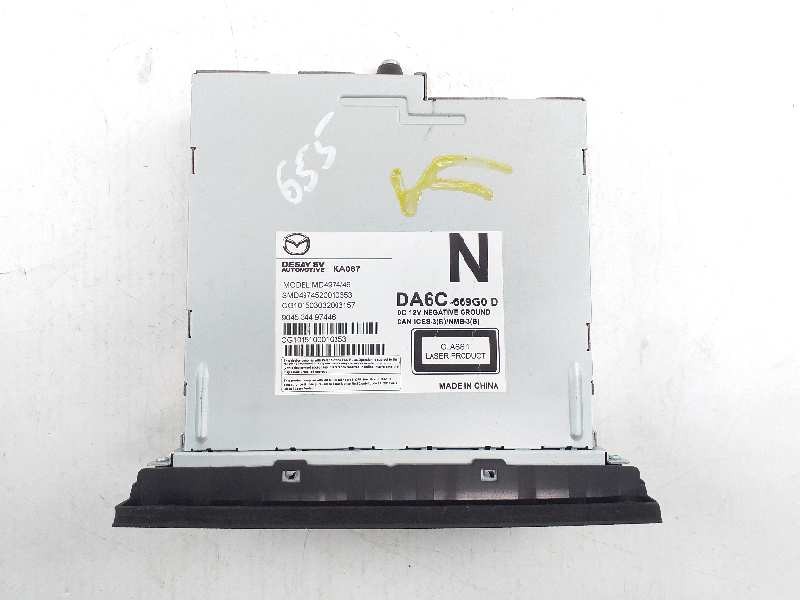 Recambio de sistema audio / radio cd para mazda 2 lim. () exclusive-line referencia OEM IAM DA6C669G0D  