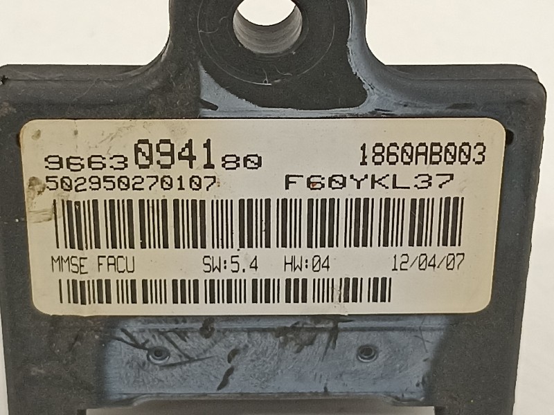 Recambio de modulo electronico para citroën c-crosser xtr referencia OEM IAM 9663094180  