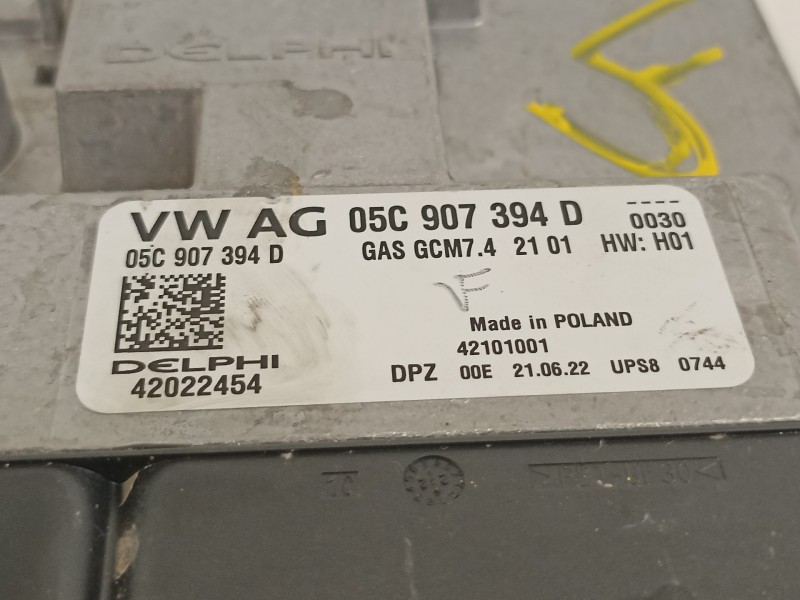 Recambio de centralita motor uce para seat arona xperience referencia OEM IAM 05C907394D  