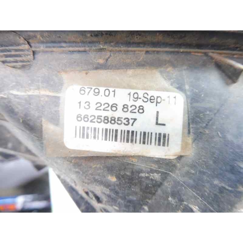 Recambio de faro antiniebla izquierdo para opel insignia sports tourer sportive 4x4 referencia OEM IAM 13226828 662588537 