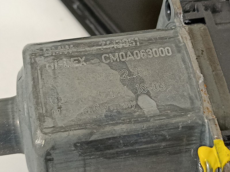 Recambio de elevalunas trasero derecho para bmw x2 (f39) sdrive18d referencia OEM IAM 51357462606 67627473090 7420414