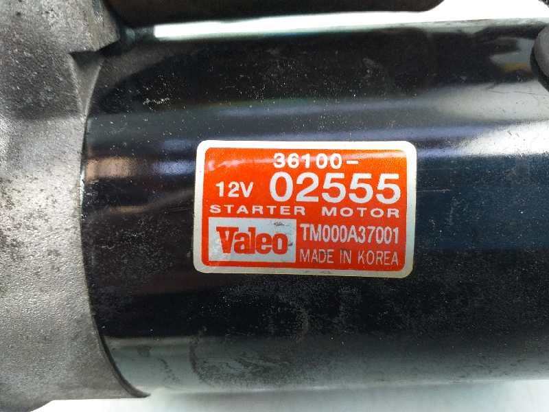 Recambio de motor arranque para kia picanto 1.0 cat referencia OEM IAM 3610002555 TM000A37001 