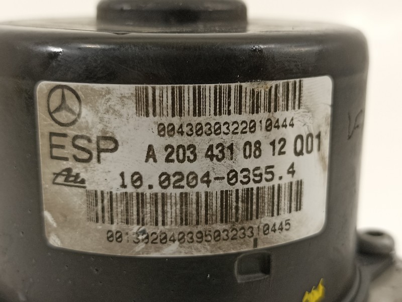 Recambio de abs para mercedes-benz clase c (w203) berlina 1.8 cat referencia OEM IAM A2034310812  