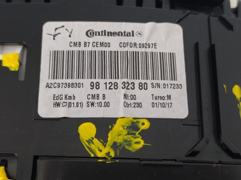 Recambio de cuadro instrumentos para citroën c4 lim. business referencia OEM IAM 9812832380 A2C97398301 