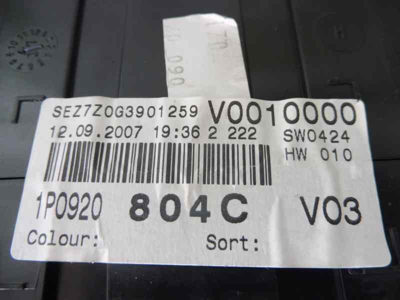 Recambio de cuadro instrumentos para seat leon (1p1) sport limited referencia OEM IAM 1P0920804C  