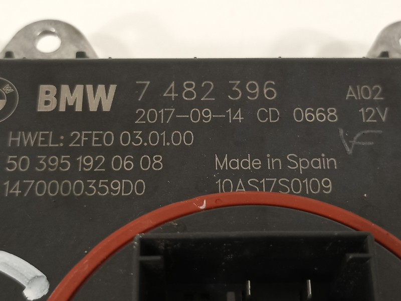Recambio de centralita faros xenon para bmw x2 (f39) sdrive18d referencia OEM IAM 63117482396  