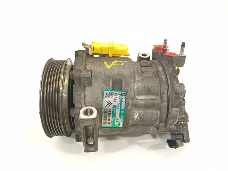 Recambio de compresor aire acondicionado para peugeot 407 sport referencia OEM IAM 9656574080  