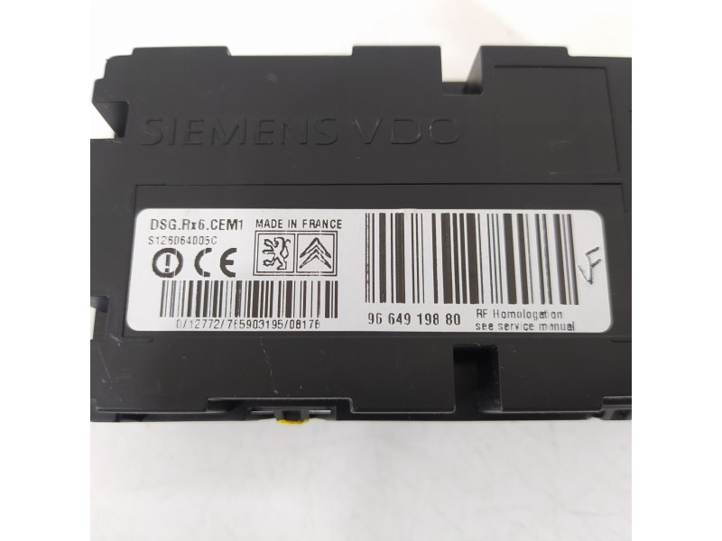 Recambio de modulo electronico para citroën c5 berlina exclusive referencia OEM IAM 9664919880 S126064005C 