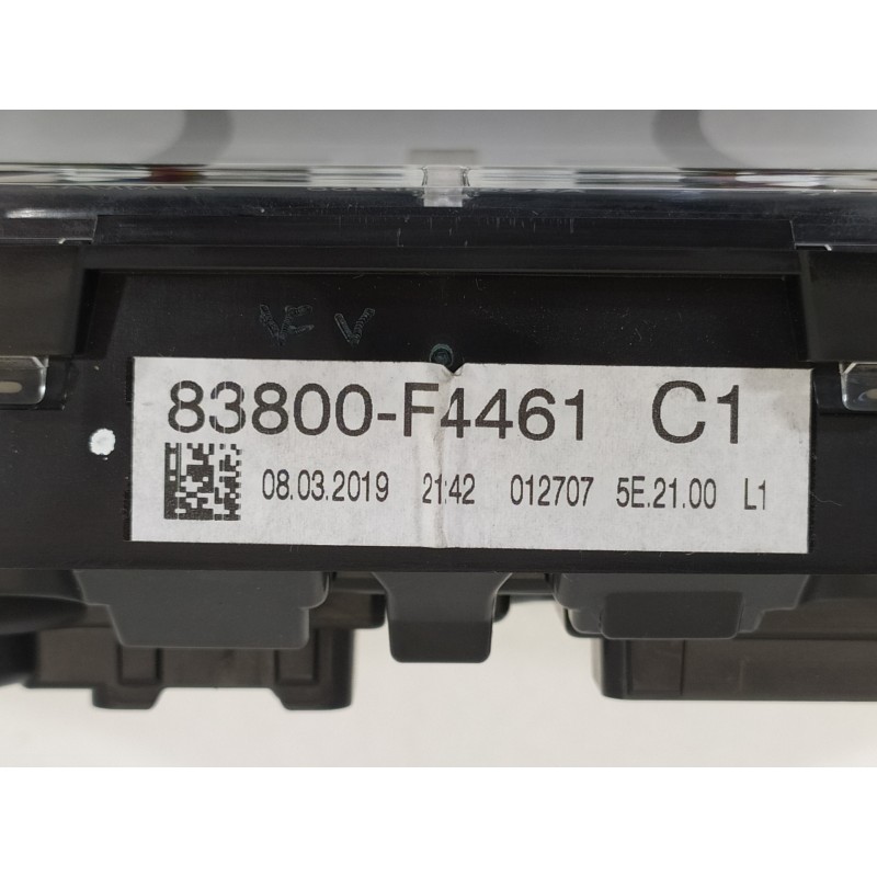 Recambio de cuadro instrumentos para toyota c-hr ax1t(eu,m)/zyx10(h)/zyx10l-ahxgbw(3a) referencia OEM IAM 83800F4461  