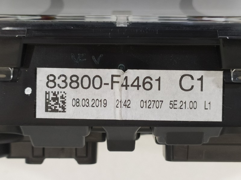 Recambio de cuadro instrumentos para toyota c-hr ax1t(eu,m)/zyx10(h)/zyx10l-ahxgbw(3a) referencia OEM IAM 83800F4461  