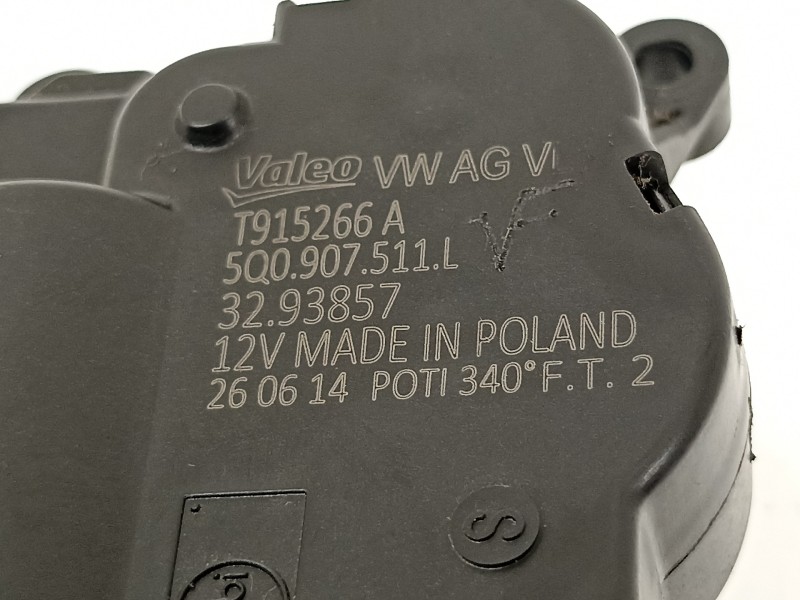Recambio de motor apertura trampillas climatizador para volkswagen touran (1t3) advance referencia OEM IAM 5Q0907511L  