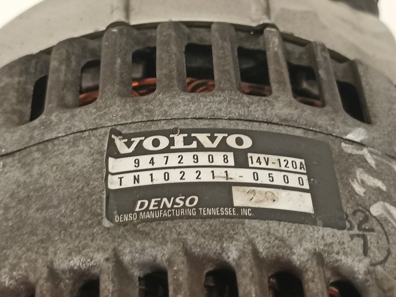 Recambio de alternador para volvo s40 berlina 1.6 referencia OEM IAM 9472908  