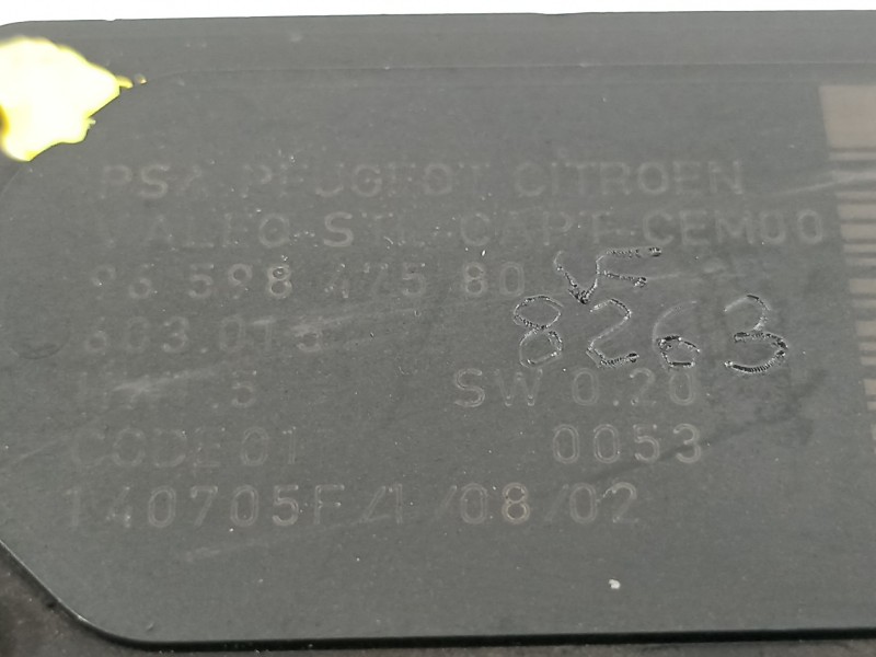 Recambio de sensor de aparcamiento para citroën c4 coupe by loeb referencia OEM IAM 9659847580  