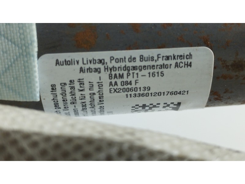 Recambio de airbag cortina delantero izquierdo para mercedes-benz clase b (w246) b 200 cdi be (246.201) referencia OEM IAM 24686