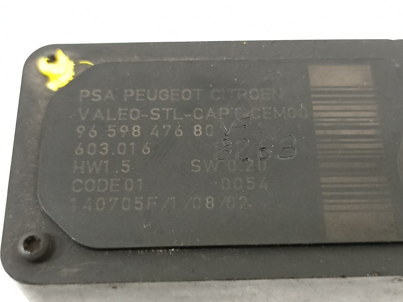 Recambio de sensor de aparcamiento para citroën c4 coupe by loeb referencia OEM IAM 9659847680  