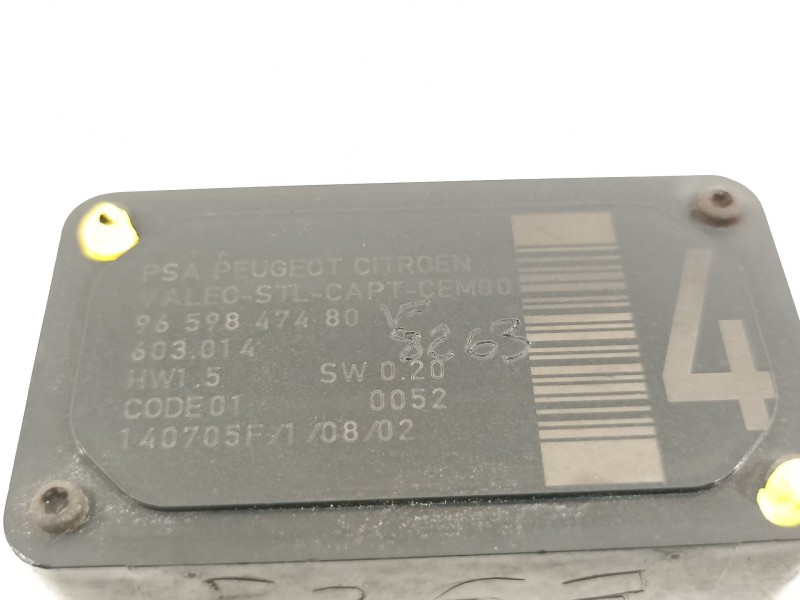 Recambio de sensor de aparcamiento para citroën c4 coupe by loeb referencia OEM IAM 9659847480  