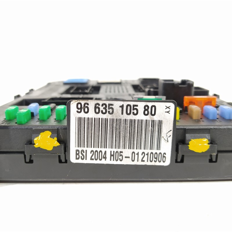 Recambio de caja reles / fusibles para peugeot 307 berlina (s2) 1.6 16v hdi referencia OEM IAM 9663510580 BSI2004H05 
