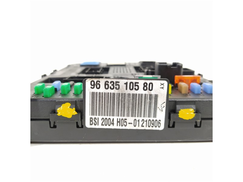 Recambio de caja reles / fusibles para peugeot 307 berlina (s2) 1.6 16v hdi referencia OEM IAM 9663510580 BSI2004H05 