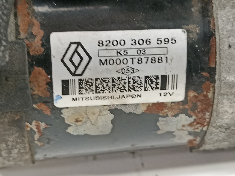 Recambio de motor arranque para renault clio iii 20 aniversario referencia OEM IAM 8200306595  