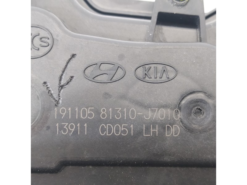 Recambio de cerradura puerta delantera izquierda para kia ceed business referencia OEM IAM 81310J7010  