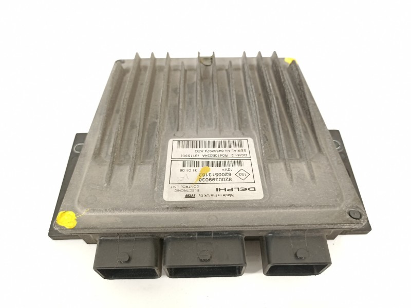 Recambio de centralita motor uce para renault clio iii 20 aniversario referencia OEM IAM 8200399038 8200513163 