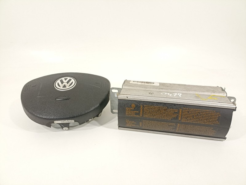 Recambio de kit airbag para volkswagen new beetle cabriolet (1y7) 1.9 tdi referencia OEM IAM 1C0880201M 1C0880204E 