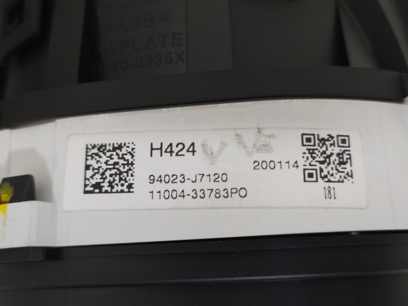 Recambio de cuadro instrumentos para kia ceed business referencia OEM IAM 94023J7120 1100433783PO 