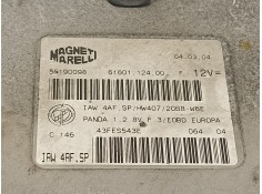 Recambio de centralita motor uce para fiat panda (169) 1.2 8v dynamic referencia OEM IAM 55190098   2