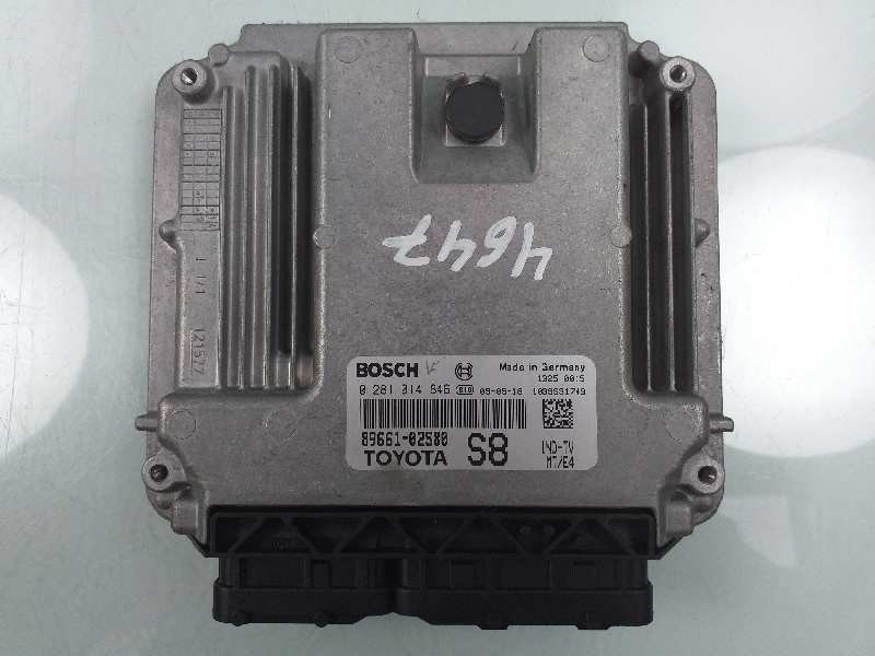 Recambio de centralita motor uce para toyota auris luna+ referencia OEM IAM 8966102S80 0281014846 