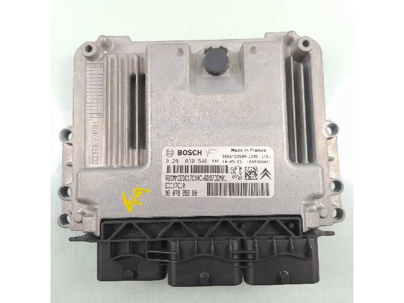 Recambio de centralita motor uce para peugeot partner kombi access referencia OEM IAM 9807885980 0281030546 