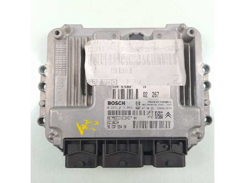 Recambio de centralita motor uce para peugeot 207 sw sport referencia OEM IAM 9663755480 0281013868 