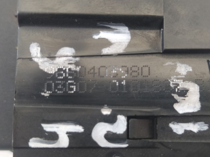 Recambio de cerradura maletero / porton para citroën c4 picasso exclusive referencia OEM IAM 9660403980  