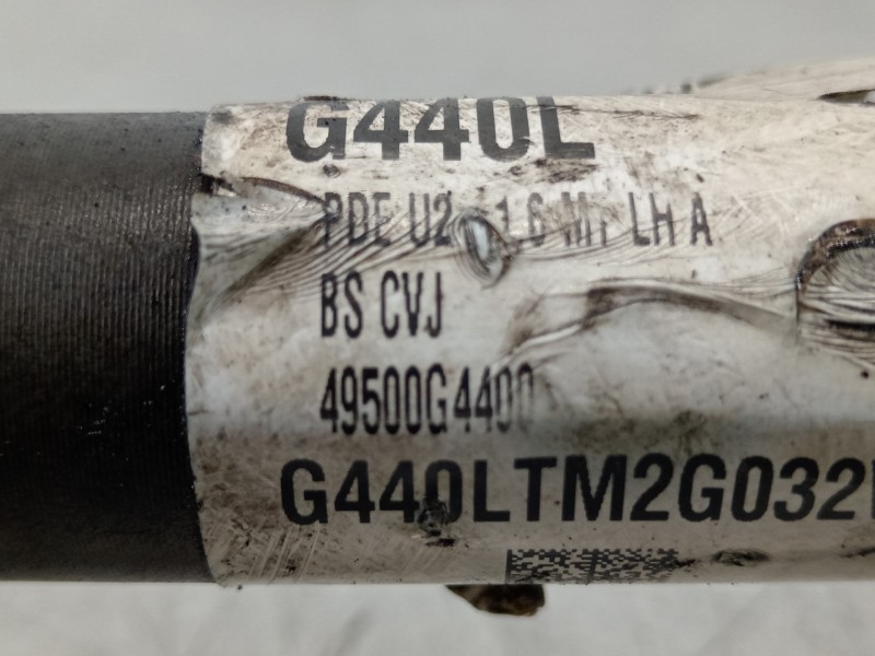 Recambio de transmision delantera izquierda para kia ceed business referencia OEM IAM 49500G4400  