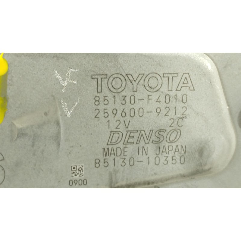 Recambio de motor limpia trasero para toyota c-hr ax1t(eu,m)/zyx10(h)/zyx10l-ahxgbw(3a) referencia OEM IAM 85130F4010 2596009212