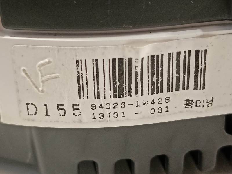 Recambio de cuadro instrumentos para kia rio concept referencia OEM IAM 940161W426 940161W026 