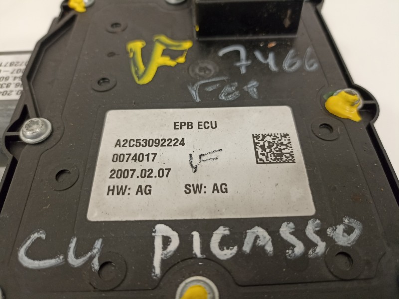 Recambio de freno de mano electrico para citroën c4 picasso exclusive referencia OEM IAM 9683024880  