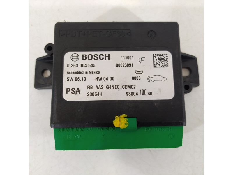 Recambio de modulo electronico para citroën c4 lim. collection referencia OEM IAM 9800410080 0263004545 