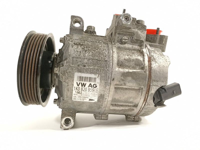Recambio de compresor aire acondicionado para skoda octavia berlina (1z3) active referencia OEM IAM 1K0820859D  