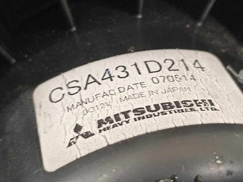 Recambio de ventilador calefaccion para citroën c-crosser xtr referencia OEM IAM CSA431D214  