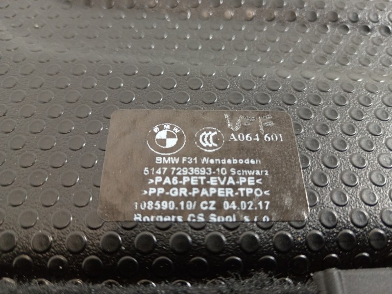 Recambio de bandeja trasera para bmw serie 3 touring (f31) 320d referencia OEM IAM 51477293693  