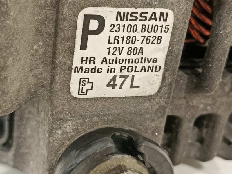 Recambio de alternador para nissan almera (n16/e) acenta referencia OEM IAM 23100BU015  