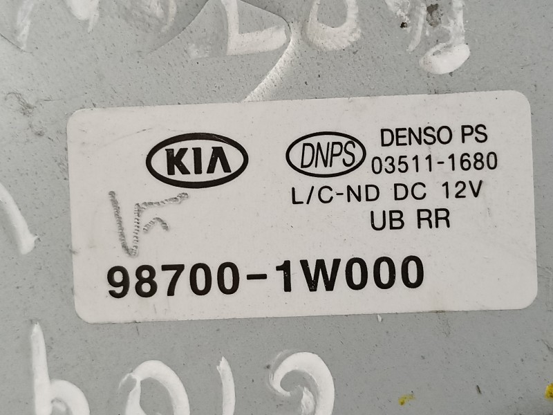 Recambio de motor limpia trasero para kia rio concept referencia OEM IAM 987001W000  