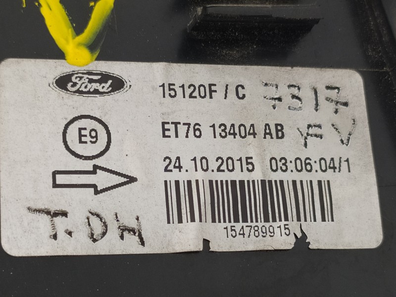 Recambio de piloto trasero derecho para ford tourneo courier (c4a) titanium referencia OEM IAM ET7613404AB  