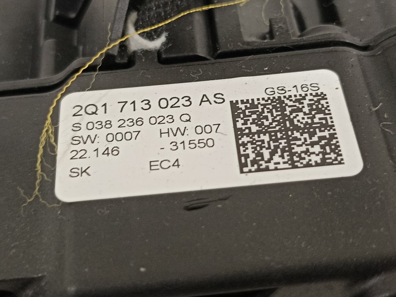 Recambio de palanca cambio para seat arona xperience referencia OEM IAM 2Q1713023AS  